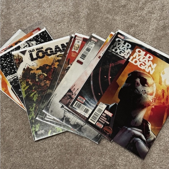 Old Man Logan Comic Lot of 1-11 - Marvel Covers in Red, Orange, Brown - Picture 2 of 6